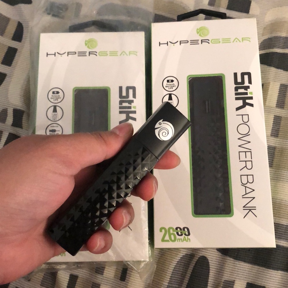 Stick Powerbank 2600mah w/ led flashlight